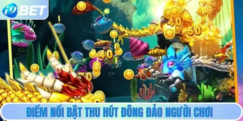 Điểm nổi bật thu hút đông đảo người chơi Điểm nổi bật thu hút đông đảo người chơi
